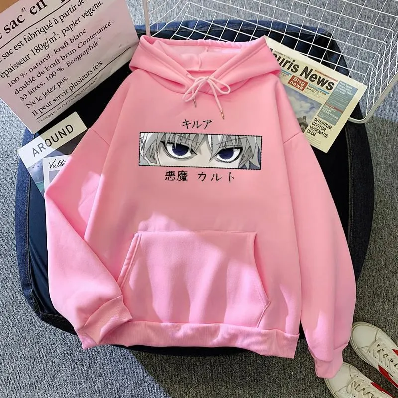 Anime Hoodie Pink