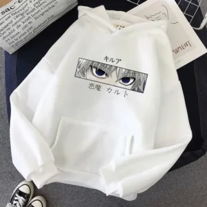 Anime Hoodie White