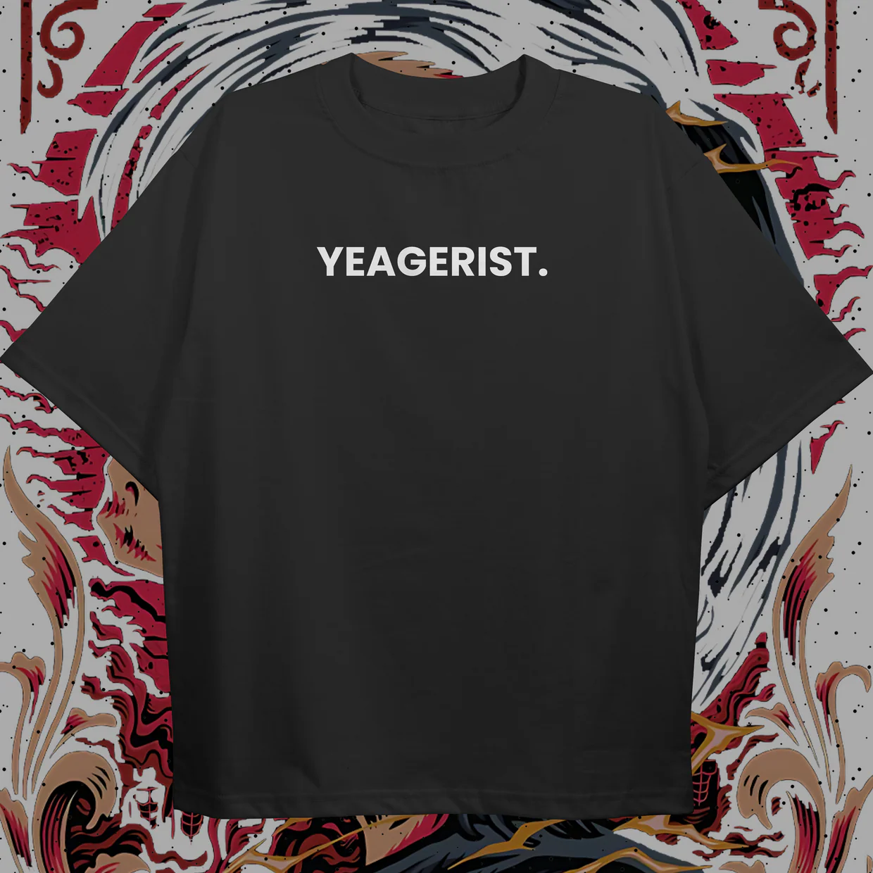Yeagerist Oversized Tee - Image 3