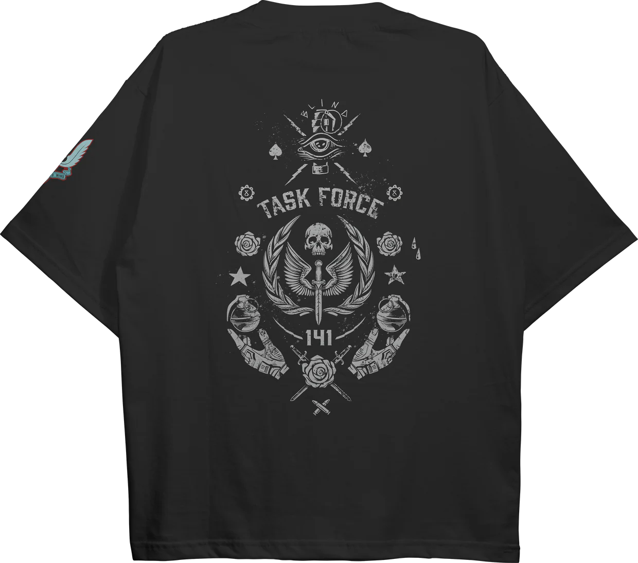 Bravo Six "Going Dark" Oversized Tee - Image 2