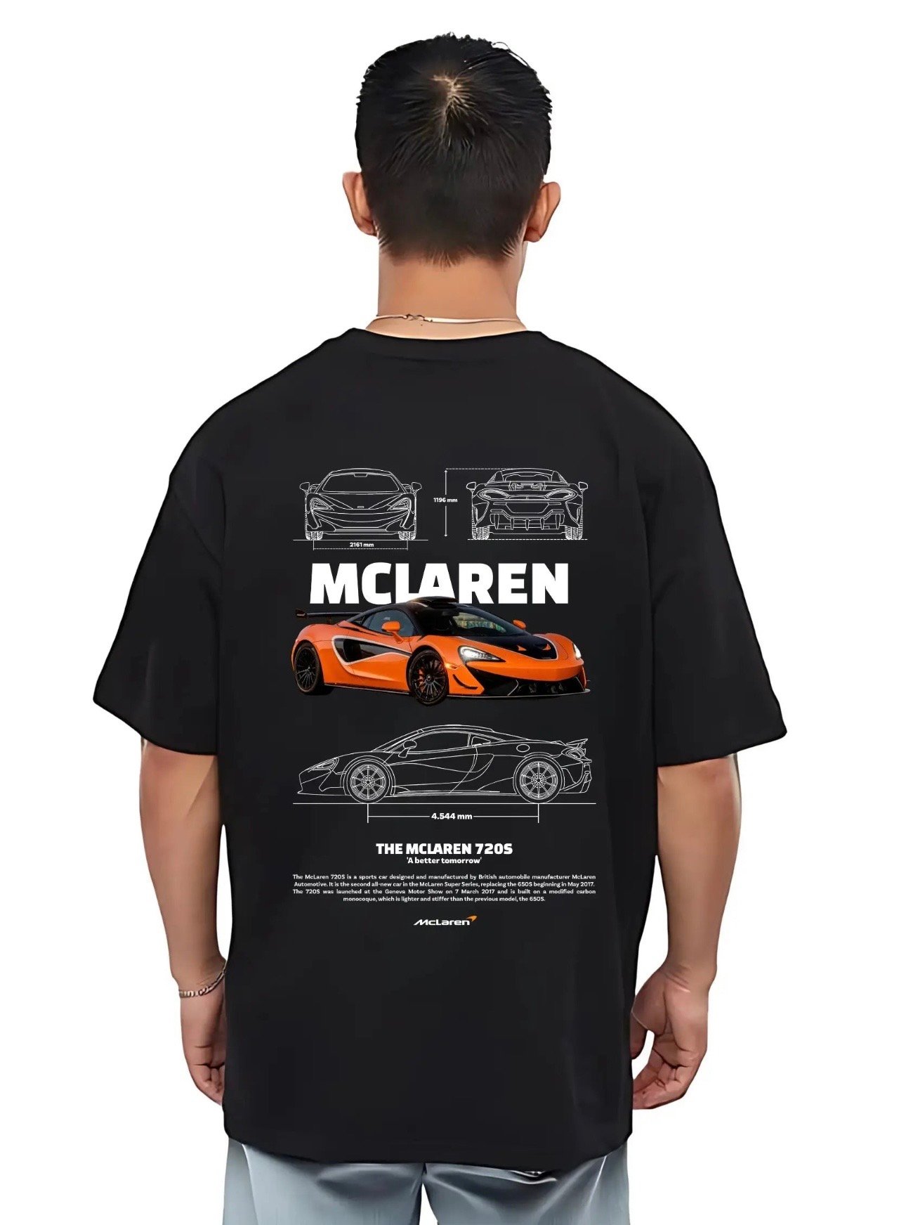 McLaren 720S Oversized Tee - Image 3
