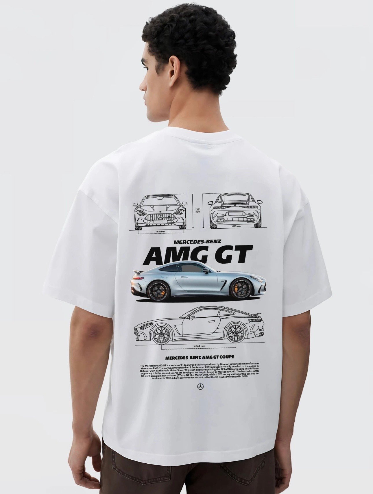 AMG GT "Green Hell" Oversized Tee - Image 4
