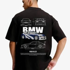 BMW M3 GTR Blueprint Oversized Tee