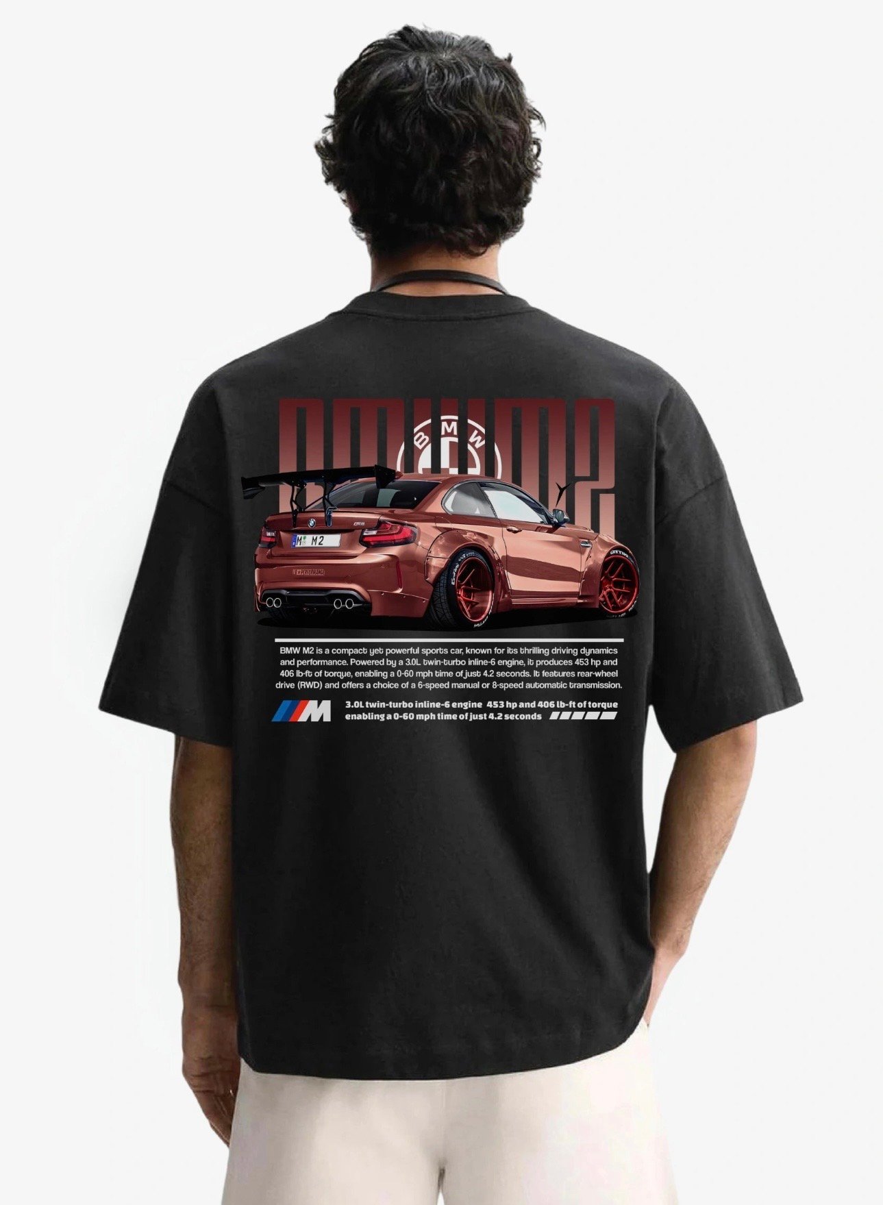 M2 "Compact Power" Oversized Tee - Image 3