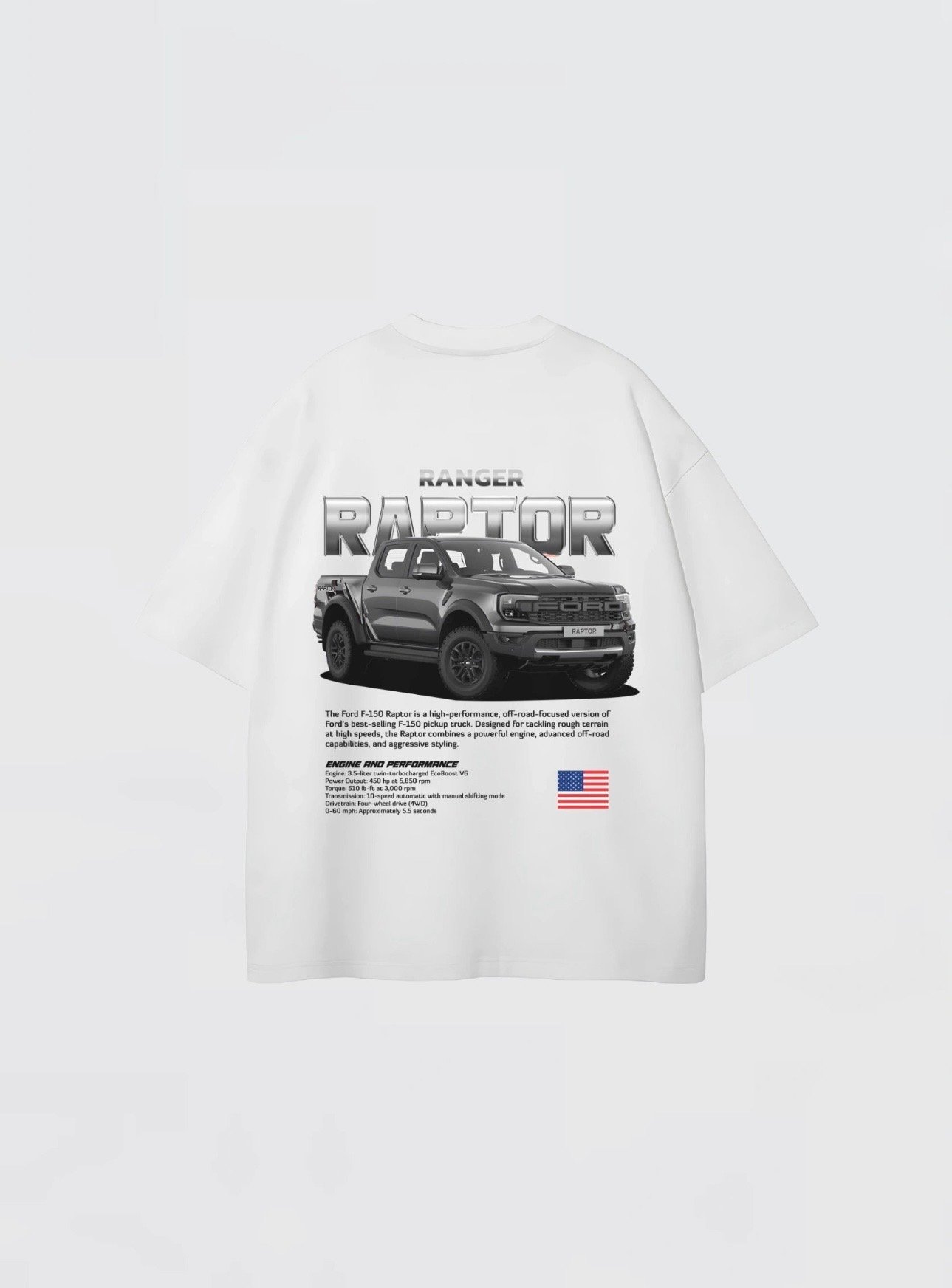 Ranger Raptor Oversized Tee - Image 2