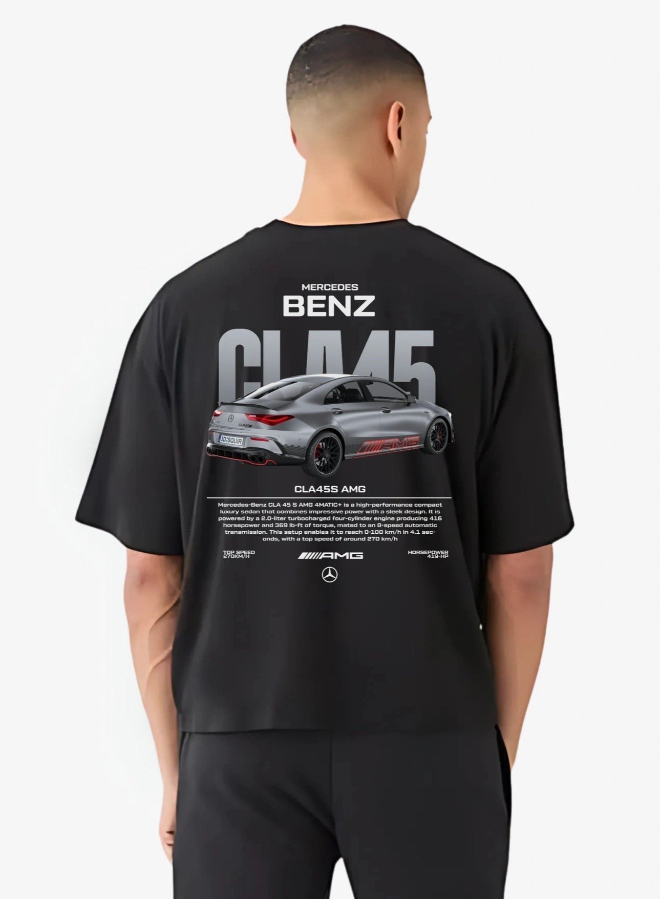 Mercedes-AMG CLA 45 S Oversized Tee - Image 6