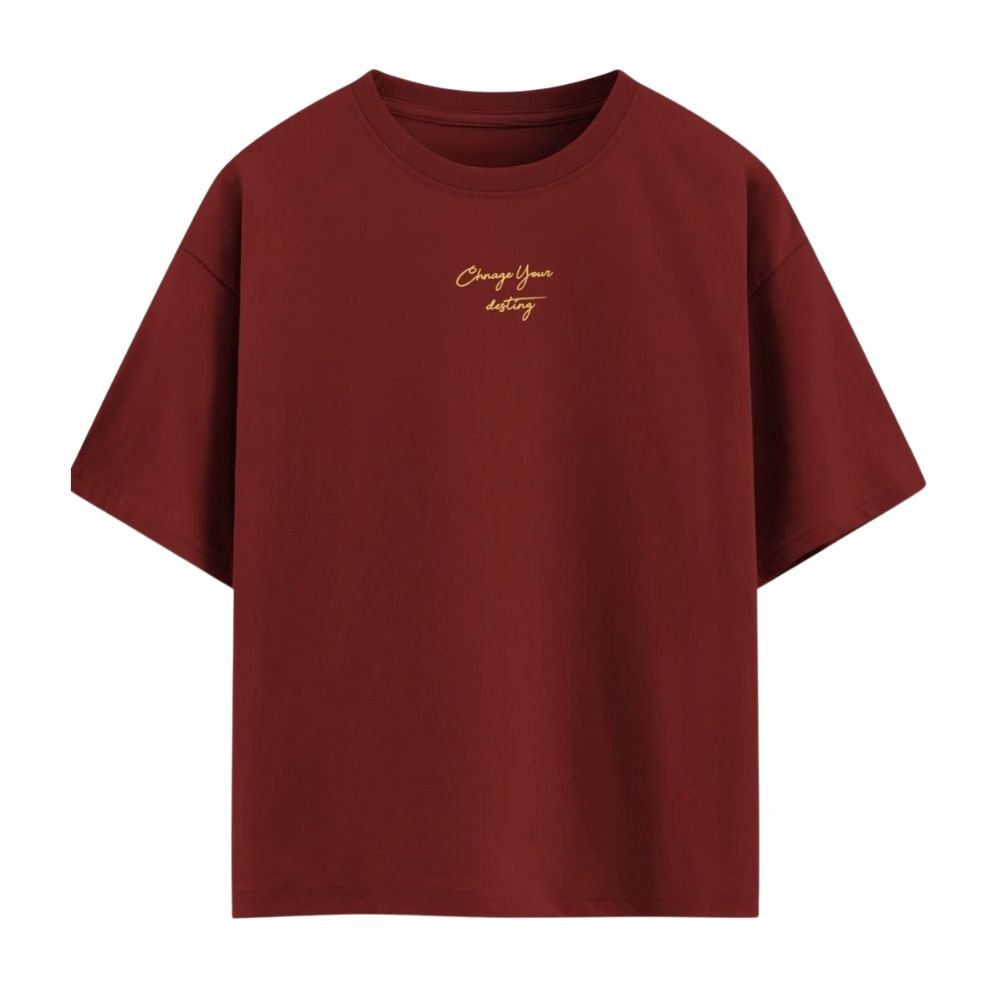 Change of Destiny "Shattered Fate" Oversized Tee - Image 2