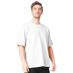 White Plain Oversized Tee